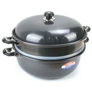 곰솥냄비 경질 찜솥 찜냄비 찜통 감자 만두 찜기 물솥 2단 48호 스텐찜기