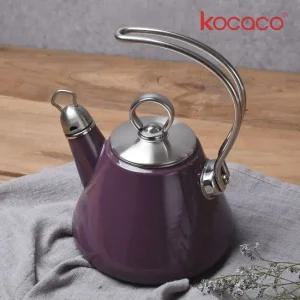 스텐주전자 코카코 오캄 법랑 주전자 0.9L 주방 인덕션 휘슬 조리도구