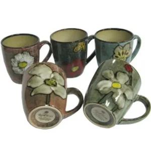 커피잔 로얄엑세스 그린 소담 머그잔 5개 커피 물컵 찻잔 예쁜컵