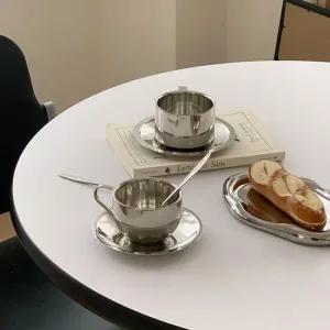 커피잔 홈카페 미니 스텐 캠핑컵 스틸 티머그 세트