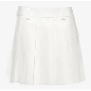 [미우미우] MIU MG1807 10YP F0009 플리츠 치노 미니스커트