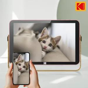 [포스텍]코닥 10.1인치 무선 디지털 액자 전자 앨범 클라우드 RWF-108V 로즈골드