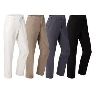 기모 일자 스판 남자 캐주얼 정장 바지 허리 밴딩 남성 신사 양복 동절기 보온 팬츠