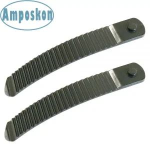 스노우 보드 왁싱 왁스 스키 다리미 스노우보드 바인딩 토 래칫 혀 사다리 스트랩 블랙 화이트 플라스틱 액