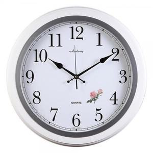 [KGPO2418_4B]무소음 캐릭터시계 벽시계 400 실버링 RWS