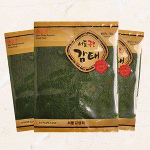 서산 구운감태김 3봉 (1봉당 8매/총 24매)