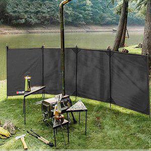 [콜럼버스] 캠핑 윈드스크린 4단 바람막이 사이드월 풀세트