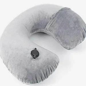 [셀러허브 패션][JHQS86M1_52AQ]에어목베개 차량용목쿠션 휴대용목쿠션