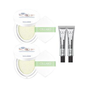셀라보 워터 다이브 선쿠션 시즌2 23g x2 + 쟈스 기미크림 15ml x2