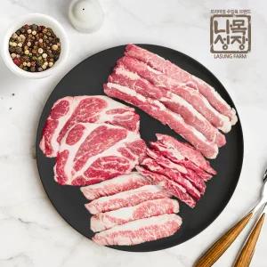 스페인 명품흑돼지 이베리코 (목살+플루마+악어살+항정살/부위별200g/총 800g)