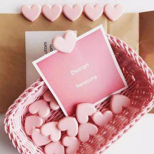 고품질 러브 하트집게 서류 페이퍼 바인더 집게 다꾸 3개 사진집게 컬러집게 사진클립 다꾸 (WFH0A03)