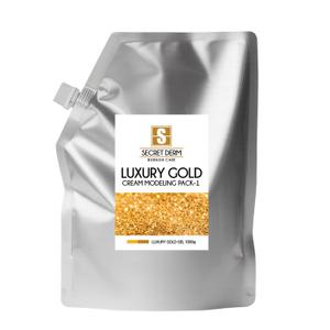 시크릿덤 럭셔리 골드 레드콜라겐 크림모델링팩 크림 모델링 고무팩