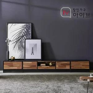 장인가구 코디 멀바우 2100 거실장