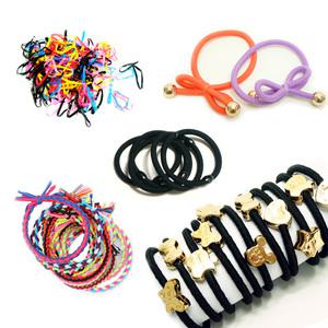 대용량 머리끈 모음전/고무줄/헤어끈/실핀/똑딱핀