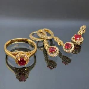 천연루비 3종세트(14K 6.8g/H597)