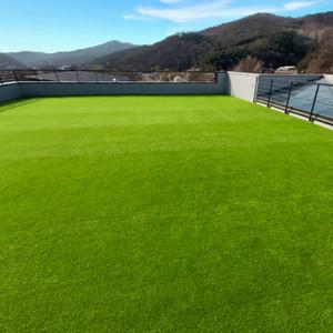 원그린 인조잔디 베란다 옥상 테라스 마당 인공잔디 롤 매트 시공