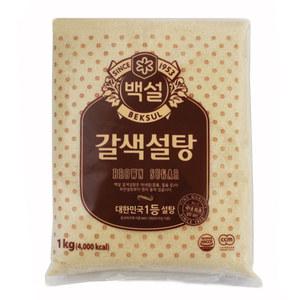 백설 갈색설탕 1Kg