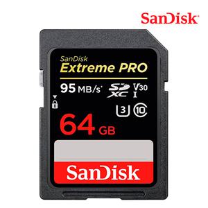샌디스크 정품 SanDisk Extreme PRO 64G 4K SDXC 메모리