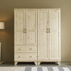 휴 플로 원목 옷장 1600 FMF039