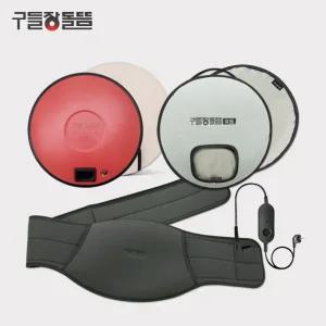 생명사랑 구들장돌뜸 SUN 썬세트(복대포함) 배 복부 무릎 허리 전기 온열찜질기 찜질팩