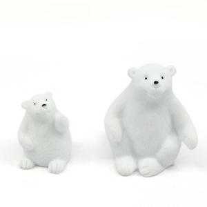 테라리움 미니어쳐 북극곰 피규어 2종 세트