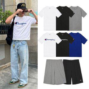 [챔피온] 스몰로고 베이직 져지 남성 반바지 트레이닝 쇼츠 3종택일