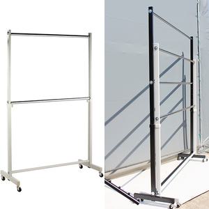 당당 옷가게 이동식 2단행거 옷걸이 이단 튼튼한 헹거