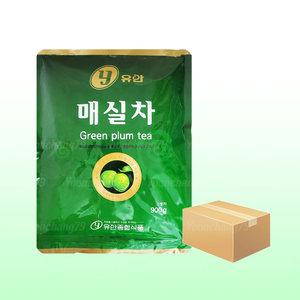 유안 매실차 900g x 12개 1박스 자판기용 홍차 에이드