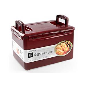 락앤락 김치통 12L 뉴와인 투핸들 HPL889WN
