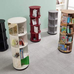 비앙스 VONI 원형 4단 회전책장