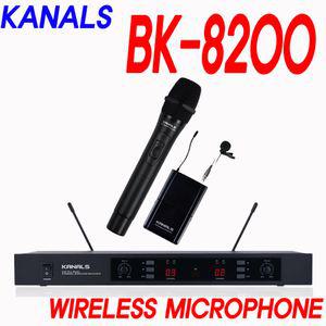 BK-8200/KANALS/무선마이크/2채널/교회/강의실/학교/혼선방지/무선MIC/900Mhz/주파수변경/채널가변형/