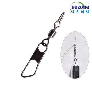 특허 단차조절 연결고리 20개입 배스 광어 다운샷 낚시 채비 스위벨 스냅 핀 도래