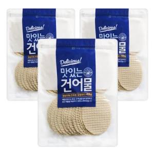 해맑은푸드 맛나포 튀김쥐포 400gX3개입