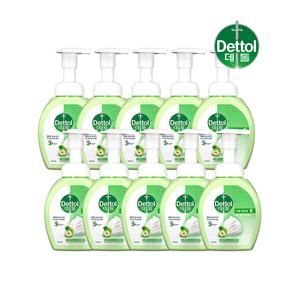 데톨 애플 포밍 항균 핸드워시 250g x10개 손세정제 핸드솝 거품비누