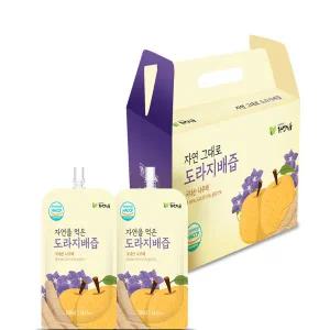 [자연식품]방송스파우트 도라지배즙/총60팩/100㎖×1팩/나주배/국내산