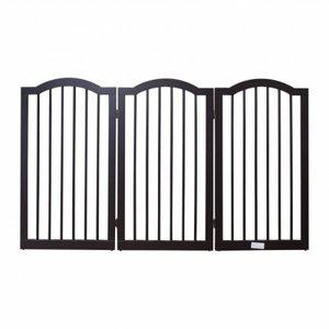 [킹펫]미라클 원목 안전문 GMW 시리즈 - 아치형 대형 3p(GMW-663-3pcs)