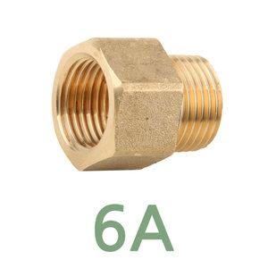 신주 써비스 니플 6A (2개) 동파이프 서비스 닛플 배관 연결 부속 나사 철물 용품 설비 자재 기계 호스