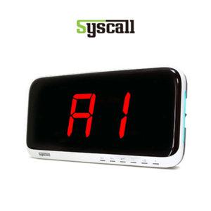 무선 호출벨  진동벨 수신기 모니터 SR-A2001 / 2자리수 1칸
