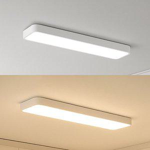 [소노조명]클래식 주방 1등 무타공 화이트 30W 전구색 주방조명