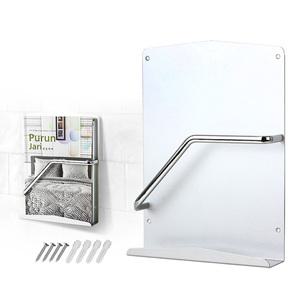 잡지꽂이알미늄/욕실선반 신문꽂이 정리대 화장실선반