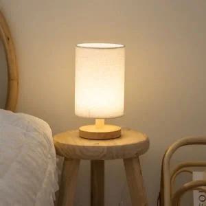 아이린 밝기 조절 린넨 스탠드 무드등 라운드