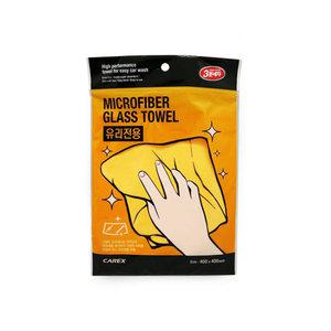 카렉스 3분 세차 유리용 타월 1개입 40cmX40cm