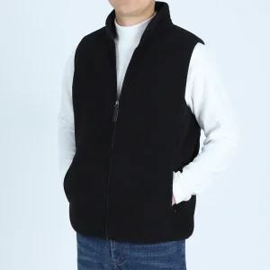 겨울작업조끼 작업복 기모 노가다 근무복 회사 단체복 작업용 쪼끼 보아털 후리스 뽀글이 양털 빅사이즈