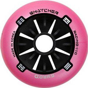 [기타]자이로 스네처 110mm 인라인바퀴 킥보드바퀴 인라인휠 여행용가방휠