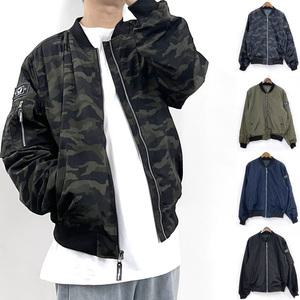 남자 남성 오버핏 밀리터리 카모 항공 점퍼 패딩 누빔 95~110사이즈 5컬러