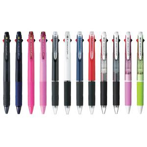 유니 제트스트림 볼펜 SXE3-400 3색 다색 색상랜덤