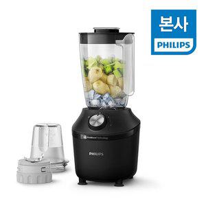 [필립스] 3000 시리즈 블렌더/믹서기 HR2191/21 블랙 다지기 구성