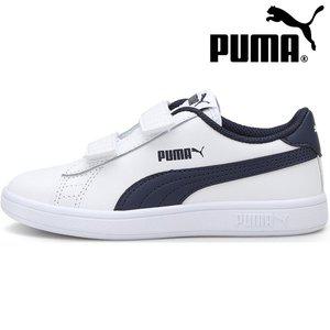 [뉴발란스]푸마 키즈 스매쉬 화이트 365173-04 주니어 어린이 아동 유아 남아 벨크로 찍찍이 운동화 신발