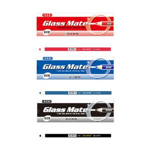 지구 글라스 메이트 채점용 색연필 (12자루) 3가지 색