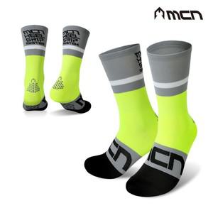 MCN 힐그립 스포츠양말 그린 자전거양말